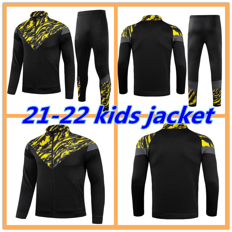 2021 Borussia kids tracksuit Soccer Sets full zipper jacket Dortmund child city training suit football set Survetement, Beige
2021 Borussia kids tracksuit Soccer Sets full zipper jacket Dortmund child city training suit football set Survetement, Beige