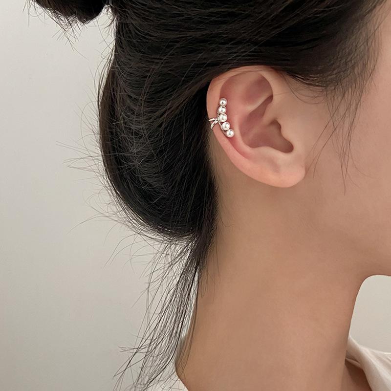 Stud 925 Sterling Silver Pearl Long Earrings For Women Wedding White Round Dangle Korean Fashion Jewelry No Ear Hole
Stud 925 Sterling Silver Pearl Long Earrings For Women Wedding White Round Dangle Korean Fashion Jewelry No Ear Hole