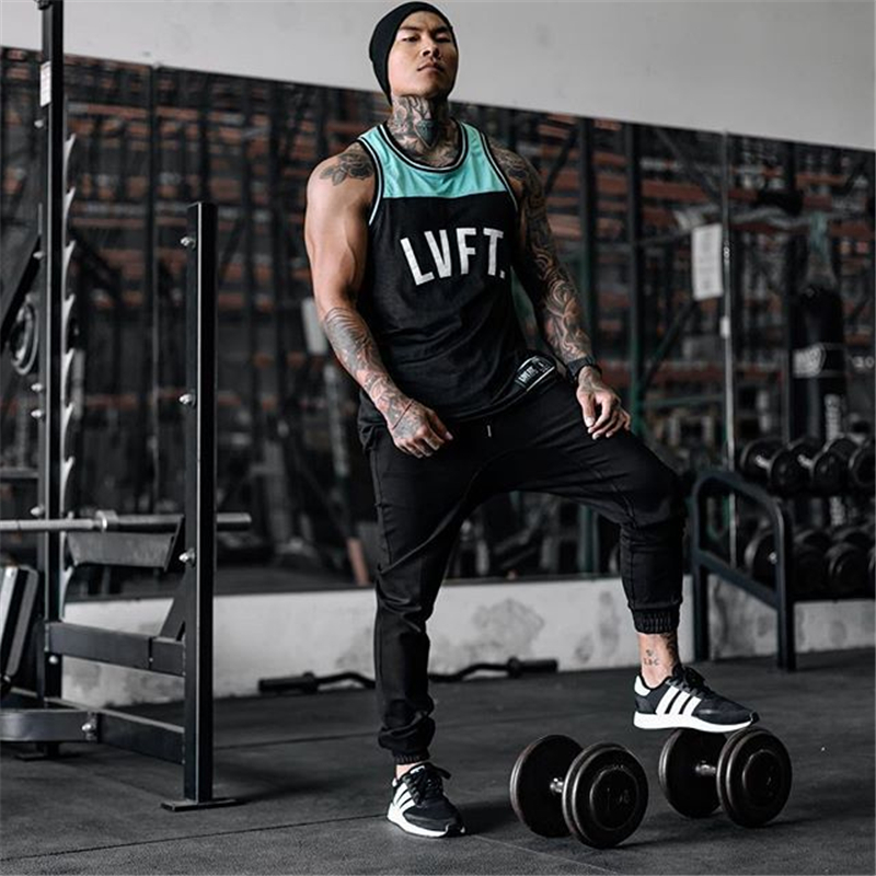 Brand Gym Workout Men Tank Tops Patchwork Fitness Sleeveless Shirt Stringer Mens Bodybuilding Men Sportswear Vest Muscle Singlet, Black
Brand Gym Workout Men Tank Tops Patchwork Fitness Sleeveless Shirt Stringer Mens Bodybuilding Men Sportswear Vest Muscle Singlet, Black