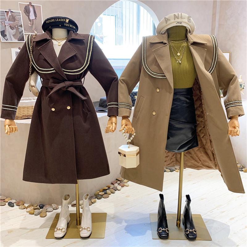 Women' Trench Coats Niche Design Clothing 2021 Autumn Winter Retro Windbreaker Temperament Blazers Collar Medium And Long Shawl Coat, Black
Women' Trench Coats Niche Design Clothing 2021 Autumn Winter Retro Windbreaker Temperament Blazers Collar Medium And Long Shawl Coat, Black