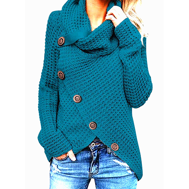 Women's Sweater Knitted Button Solid Color Casual Long Sleeve Sweater Cardigans Turtleneck Fall Winter Dark Yellow khaki Green, White;black
Women's Sweater Knitted Button Solid Color Casual Long Sleeve Sweater Cardigans Turtleneck Fall Winter Dark Yellow khaki Green, White;black