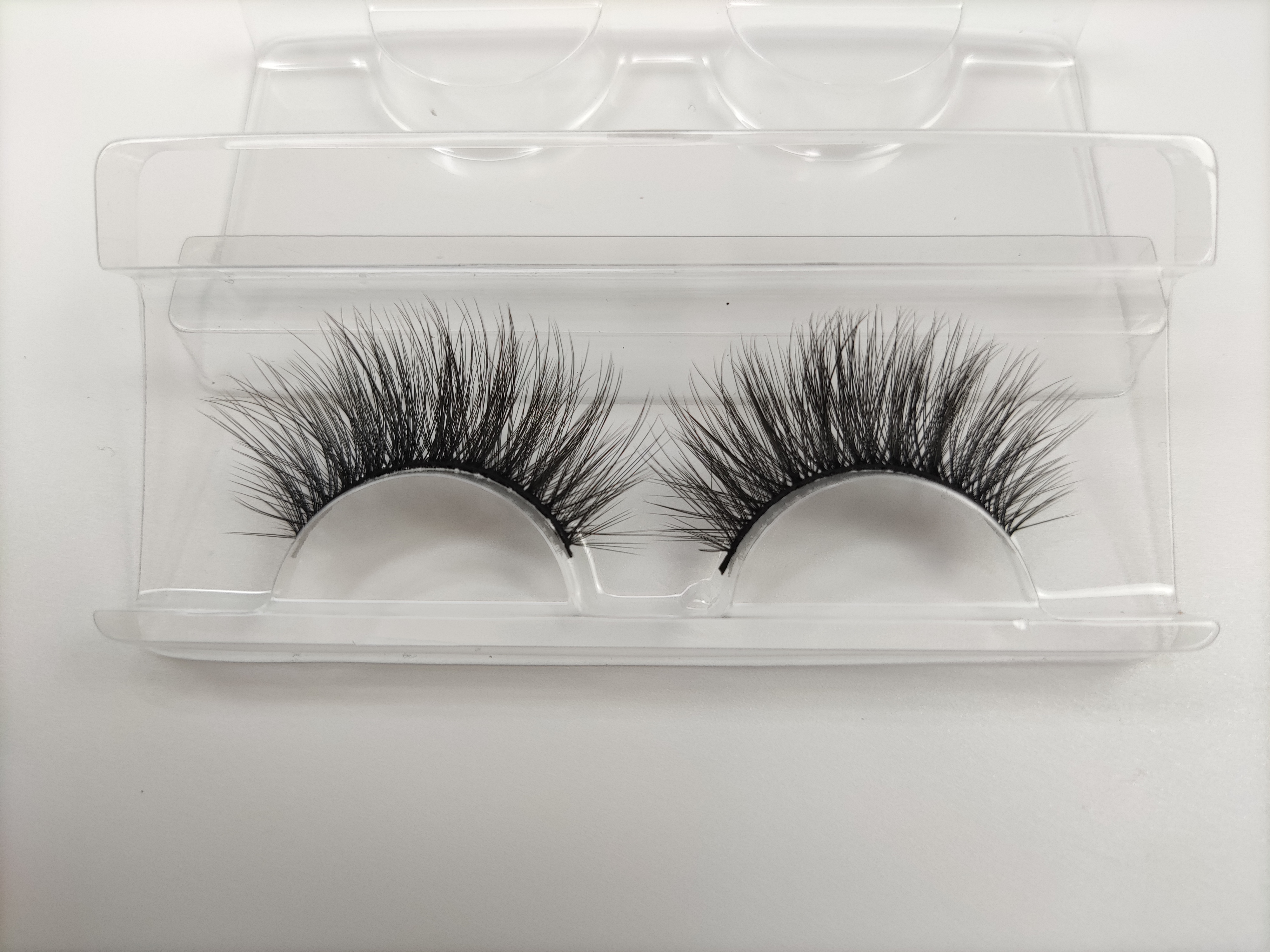 False Eyelashes Soft Light Fake Glitter Lash Extension Mink Lashes Makeup 3D Faux Hair Natural Cross Tweezer Brush Set In Pink Bag Free Customize Serv