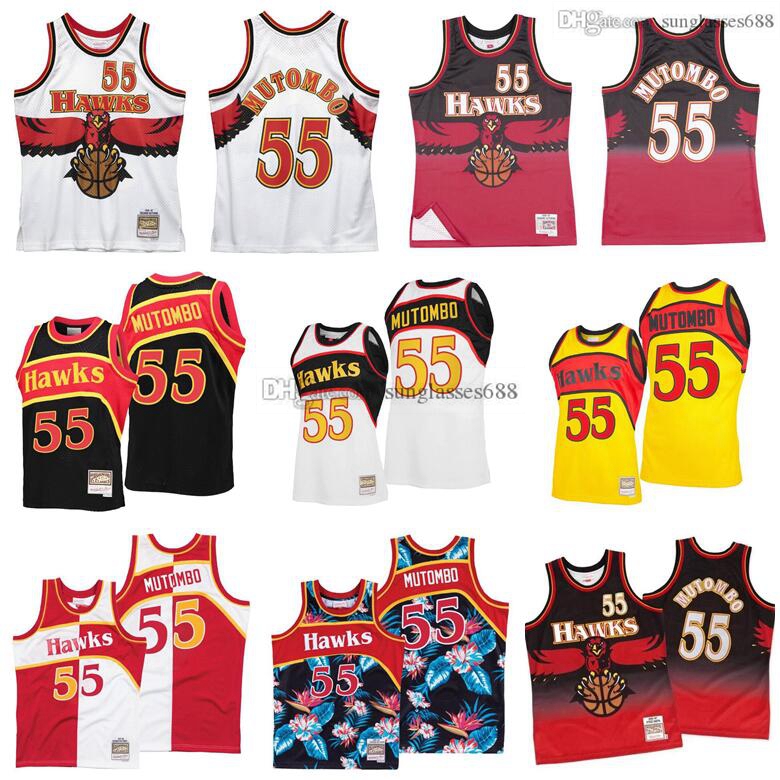 Stitched Dikembe Mutombo Jersey S-6XL Mitchell & Ness 1996-97 Mesh Hardwoods Classics retro basketball jerseys Men Women Youth, Black;red
Stitched Dikembe Mutombo Jersey S-6XL Mitchell & Ness 1996-97 Mesh Hardwoods Classics retro basketball jerseys Men Women Youth, Black;red