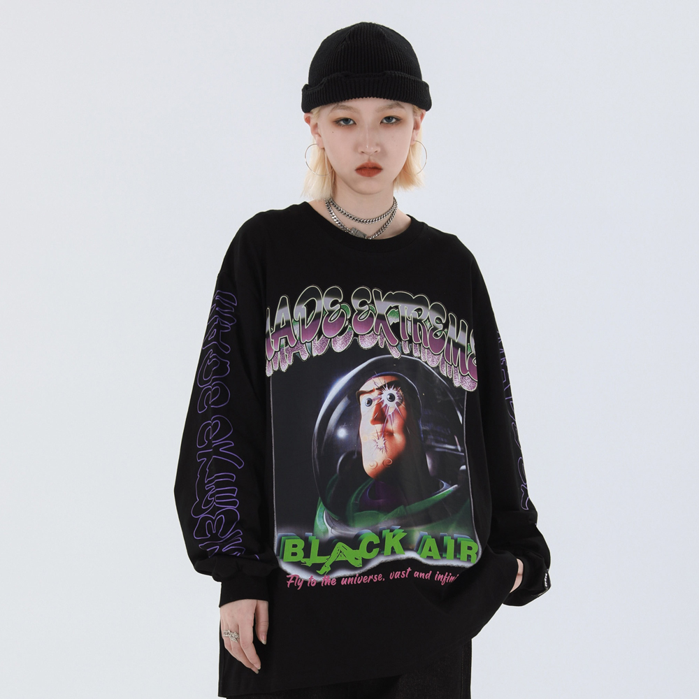 2021 New Vintage Retro Graphic Long Sleeve Shirts Gothic Tshirt Oversized Satan Punk Clothes Sloth Streetwear Winter Tees Women Na9y, Black
2021 New Vintage Retro Graphic Long Sleeve Shirts Gothic Tshirt Oversized Satan Punk Clothes Sloth Streetwear Winter Tees Women Na9y, Black