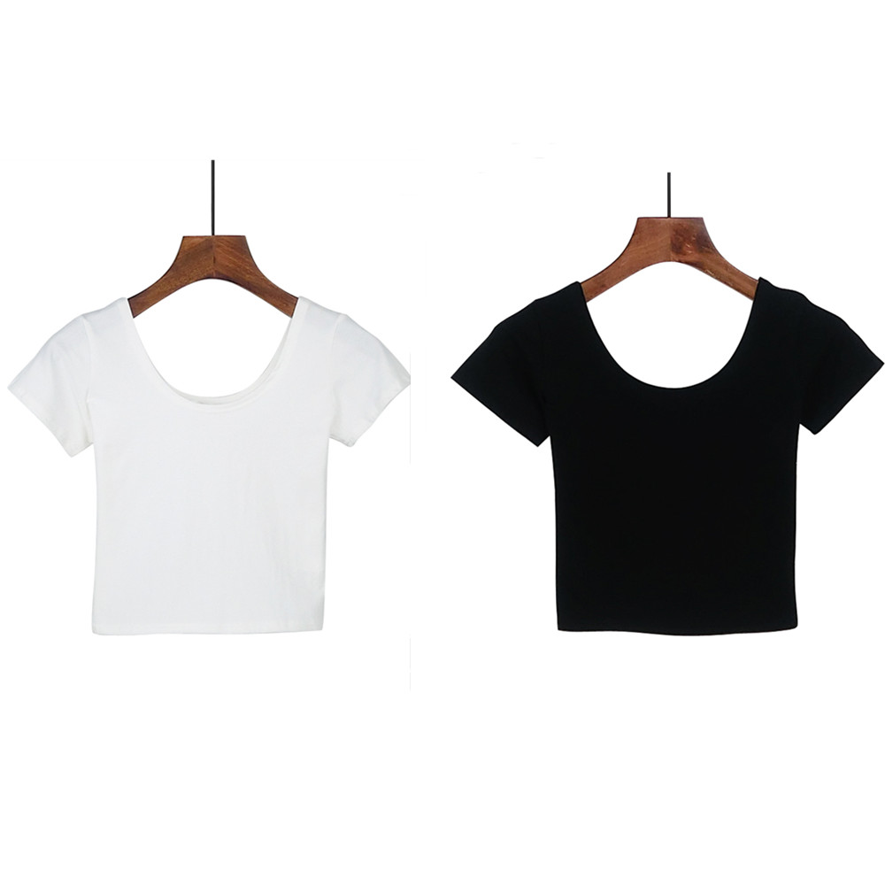 Women's T-Shirt 2022 Summer Women T Shirt Short Sleeve O-neck Casual Cotton Pure color Black White Fashion Tops Tees Female Ladies Crop Top
Women's T-Shirt 2022 Summer Women T Shirt Short Sleeve O-neck Casual Cotton Pure color Black White Fashion Tops Tees Female Ladies Crop Top