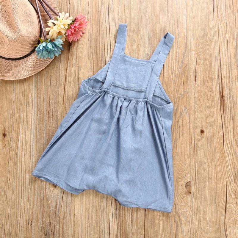 New Casual Baby Clothes Summer Newborn Infant Baby Girl Boy Sleeveless Gallus Romper Jumpsuit Set Overalls For Children