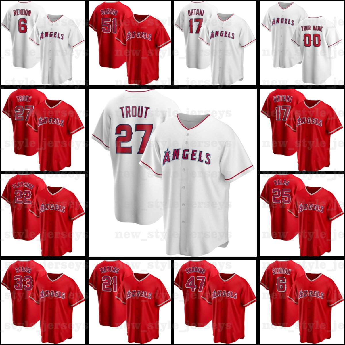 27 Mike Trout Angels Shohei Ohtani Baseball Jerseys Jo Adell Luis Rengifo Luis Rengifo Jaime Barria Canning Jared Walsh Raisel Iglesias bZ, Blue;black
27 Mike Trout Angels Shohei Ohtani Baseball Jerseys Jo Adell Luis Rengifo Luis Rengifo Jaime Barria Canning Jared Walsh Raisel Iglesias bZ, Blue;black