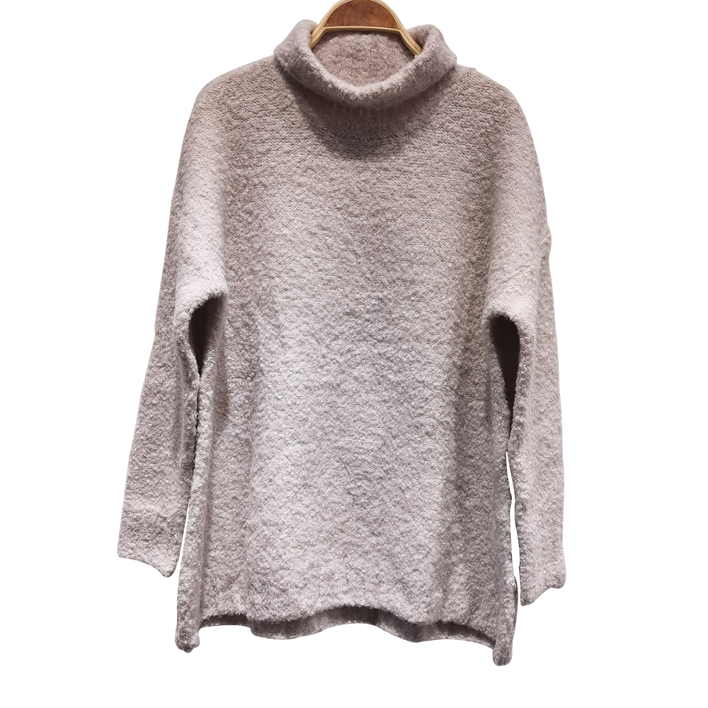 Women Sweaters loose female thick villus casual pullover fashion Turtleneck collar knitted outwear warm top, Light apricot
Women Sweaters loose female thick villus casual pullover fashion Turtleneck collar knitted outwear warm top, Light apricot