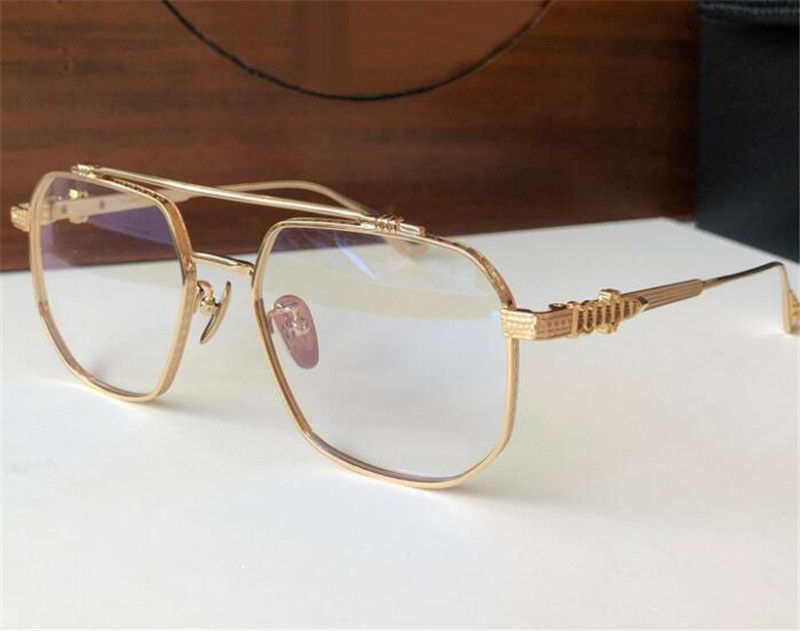 New fashion design optical eyewear 8034 square metal frame with exquisite laser pattern simple and versatile style retro transparent glasses top quality
New fashion design optical eyewear 8034 square metal frame with exquisite laser pattern simple and versatile style retro transparent glasses top quality