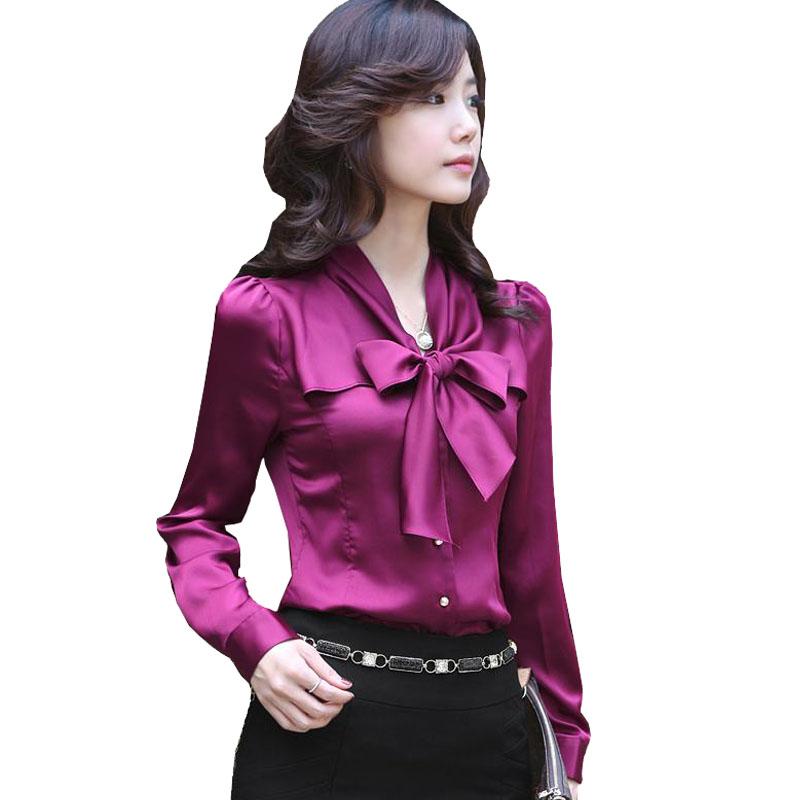Women's Blouses & Shirts Clothes China High Quality Satin Blouse Bow Decorated Long Sleeve Tops Lady Plus Size S-XXXL ZY1991, White
Women's Blouses & Shirts Clothes China High Quality Satin Blouse Bow Decorated Long Sleeve Tops Lady Plus Size S-XXXL ZY1991, White