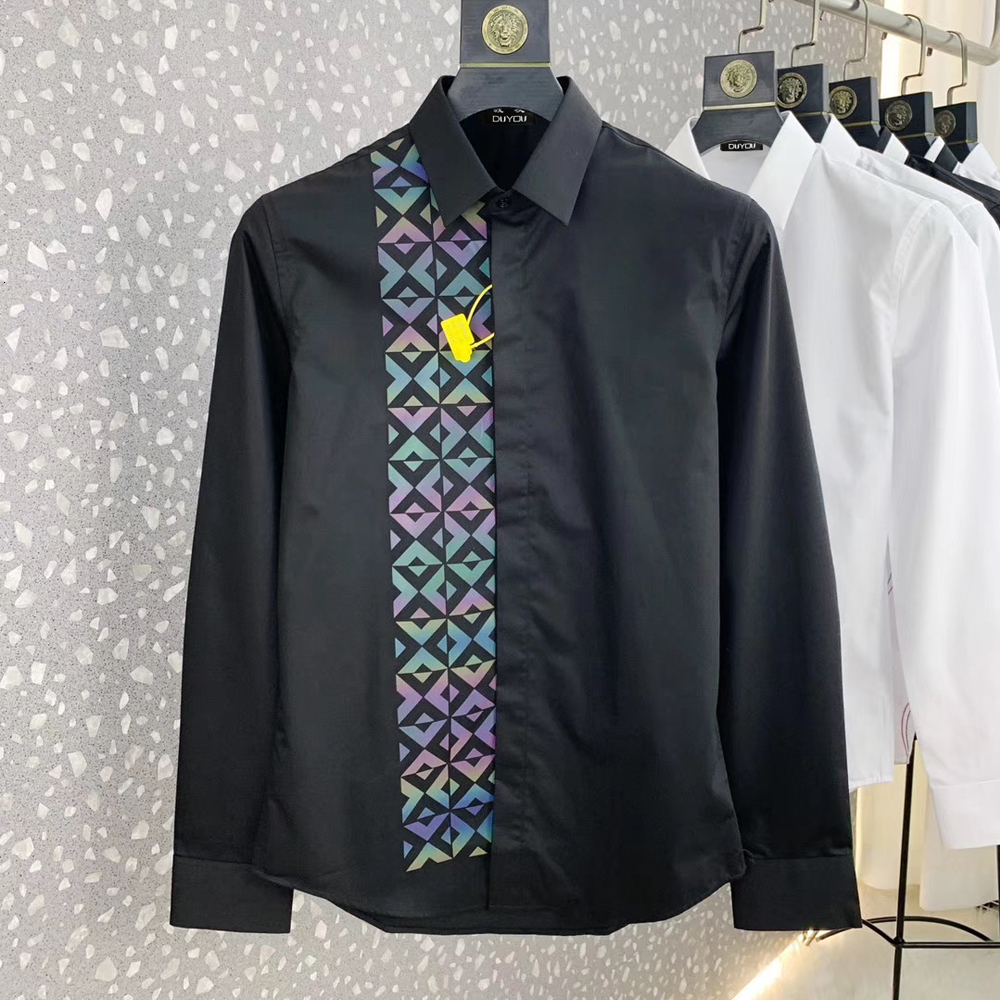2021 New Algodo Dos Homens Vestido Homem Colorido Grficos Geomtricos Quente Stam Ping Camisa De Alta Qualidade Magro 0jj5, White
2021 New Algodo Dos Homens Vestido Homem Colorido Grficos Geomtricos Quente Stam Ping Camisa De Alta Qualidade Magro 0jj5, White