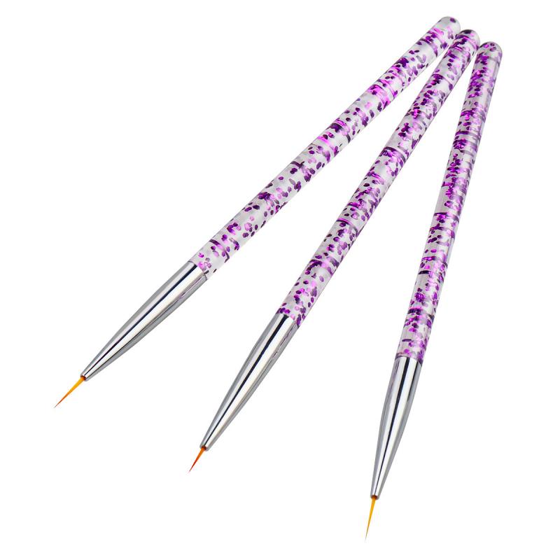 3PCS/Set Professional Liner Painting Pen Nail Art Brush Nail Art UV Gel Brushes Pen Art Salon Home Use Gel Nail Brush Durable Free DHL
3PCS/Set Professional Liner Painting Pen Nail Art Brush Nail Art UV Gel Brushes Pen Art Salon Home Use Gel Nail Brush Durable Free DHL