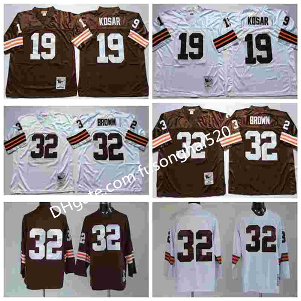 Retro Vintage NCAA Men 19 Bernie Kosar 32 Jim Brown Coffee White 100% Stitched Football College Jersey
Retro Vintage NCAA Men 19 Bernie Kosar 32 Jim Brown Coffee White 100% Stitched Football College Jersey