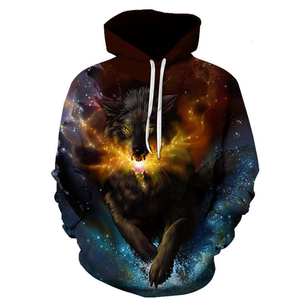New Lovers' 3D Wolf Digital Printed Baseball Uniform Spring Autumn Men's And Women's Hooded Sweater Sweatshirts Hoodies Print For Men, Black
New Lovers' 3D Wolf Digital Printed Baseball Uniform Spring Autumn Men's And Women's Hooded Sweater Sweatshirts Hoodies Print For Men, Black