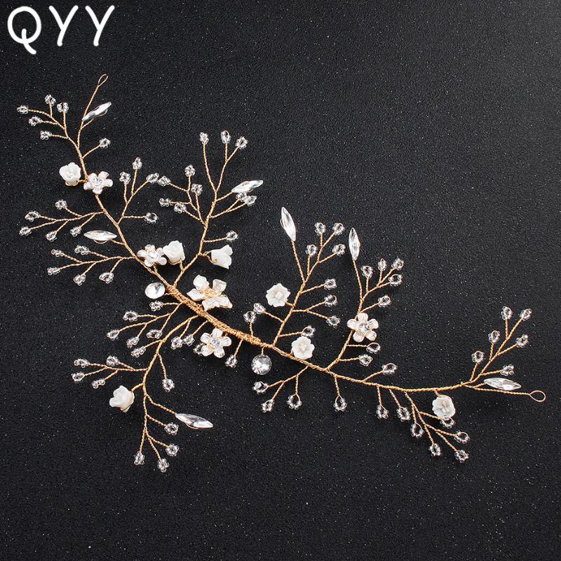 Hair Clips & Barrettes QYY Fashion Gold Color Flower Branch Headbands Women Bridal Jewelry Headpieces Tiaras Wedding Accessories, Golden;silver
Hair Clips & Barrettes QYY Fashion Gold Color Flower Branch Headbands Women Bridal Jewelry Headpieces Tiaras Wedding Accessories, Golden;silver