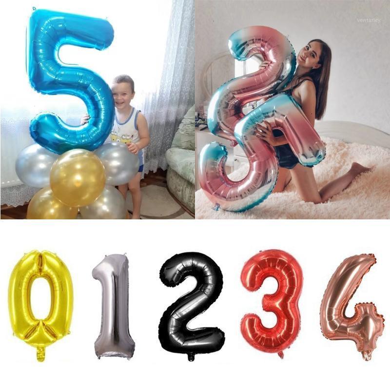 Party Decoration 32/40 Inch Gold Black Silver Number Balloon 1st Birthday Decorations Kids Adult Foil Balloons Baby Shower Supplies Globos
Party Decoration 32/40 Inch Gold Black Silver Number Balloon 1st Birthday Decorations Kids Adult Foil Balloons Baby Shower Supplies Globos