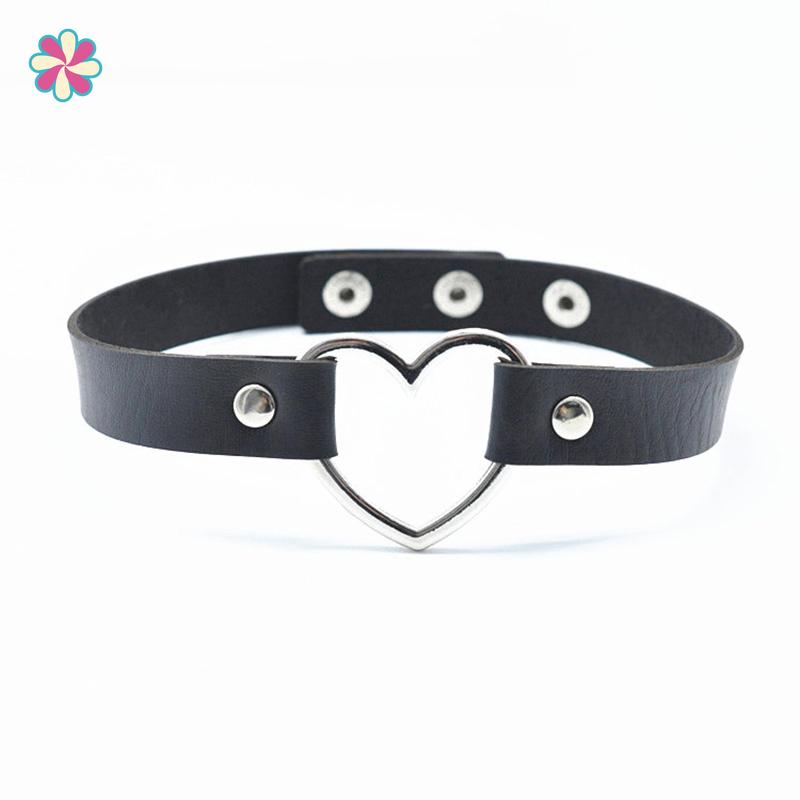 Chokers Gothic Punk Harajuku Necklace Circle Lock Heart PU Leather Choker Lady Collares Key Jewelry For Women Necklaces Accessories
Chokers Gothic Punk Harajuku Necklace Circle Lock Heart PU Leather Choker Lady Collares Key Jewelry For Women Necklaces Accessories