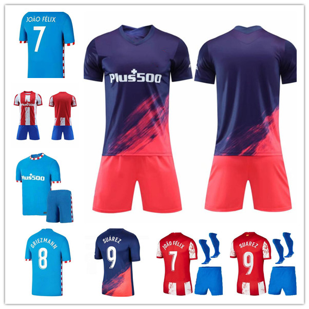JOAO FELIX Atletico SUAREZ Madrid Soccer Jerseys 2021 2022 SAUL Camisetas 21 22 LLORENTE CORREA Football Shirt Men Kids Kit set uniform, Black;yellow
JOAO FELIX Atletico SUAREZ Madrid Soccer Jerseys 2021 2022 SAUL Camisetas 21 22 LLORENTE CORREA Football Shirt Men Kids Kit set uniform, Black;yellow