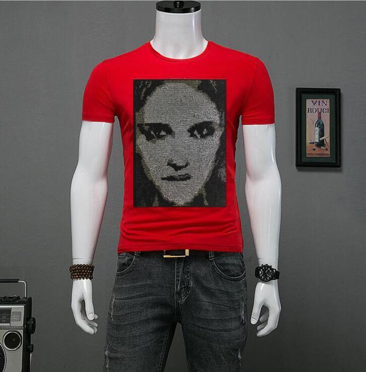 2021 New Tshirt Men Rhinestone Manga Short t Luxury Design for Big Boy -5xl Tx4e, As shown in the figure
2021 New Tshirt Men Rhinestone Manga Short t Luxury Design for Big Boy -5xl Tx4e, As shown in the figure