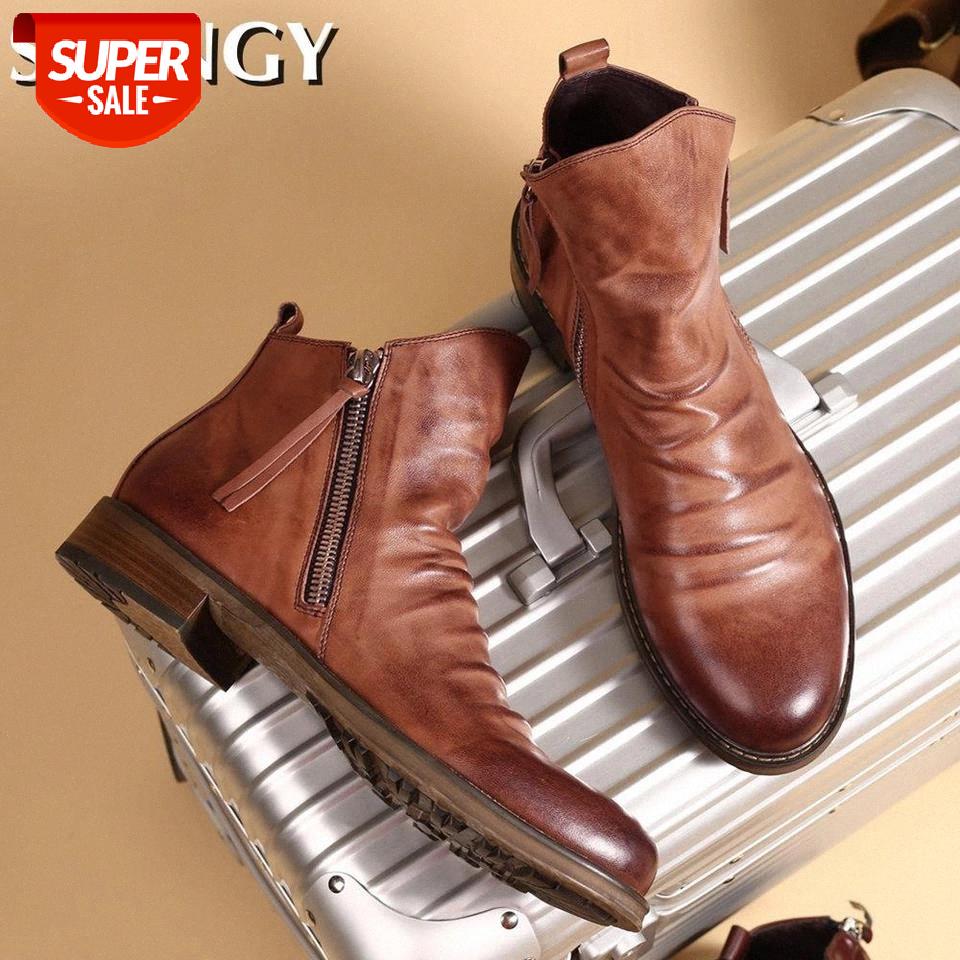 2020 Men's Boots Business Men Shoes Outdoor Waterproof Men's Ankle Boots Classic Male Casual Zipper Big Size #dr0j
2020 Men's Boots Business Men Shoes Outdoor Waterproof Men's Ankle Boots Classic Male Casual Zipper Big Size #dr0j
