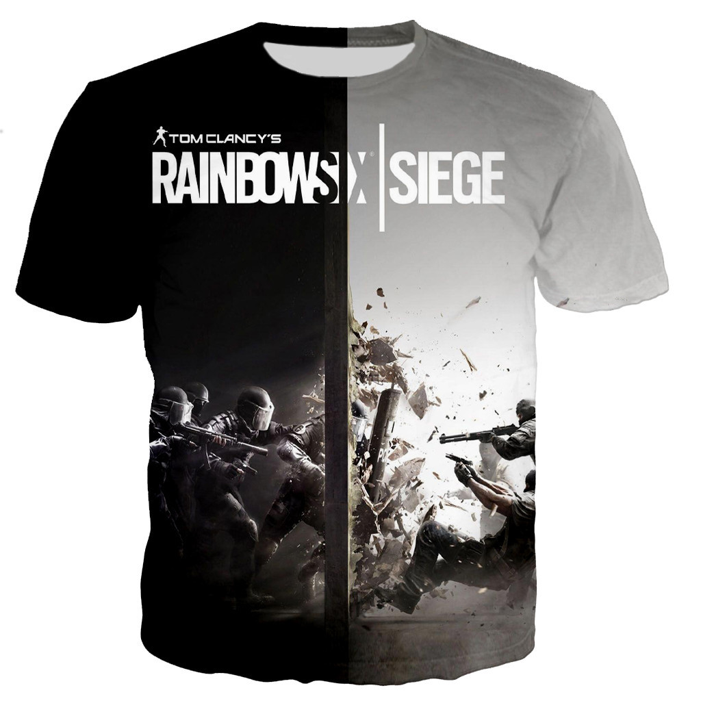 Rainbow Six Sieg men/women New fashion cool 3D printed t-shirts casual style tshirt streetwear tops dropshipping L0223, 09
Rainbow Six Sieg men/women New fashion cool 3D printed t-shirts casual style tshirt streetwear tops dropshipping L0223, 09