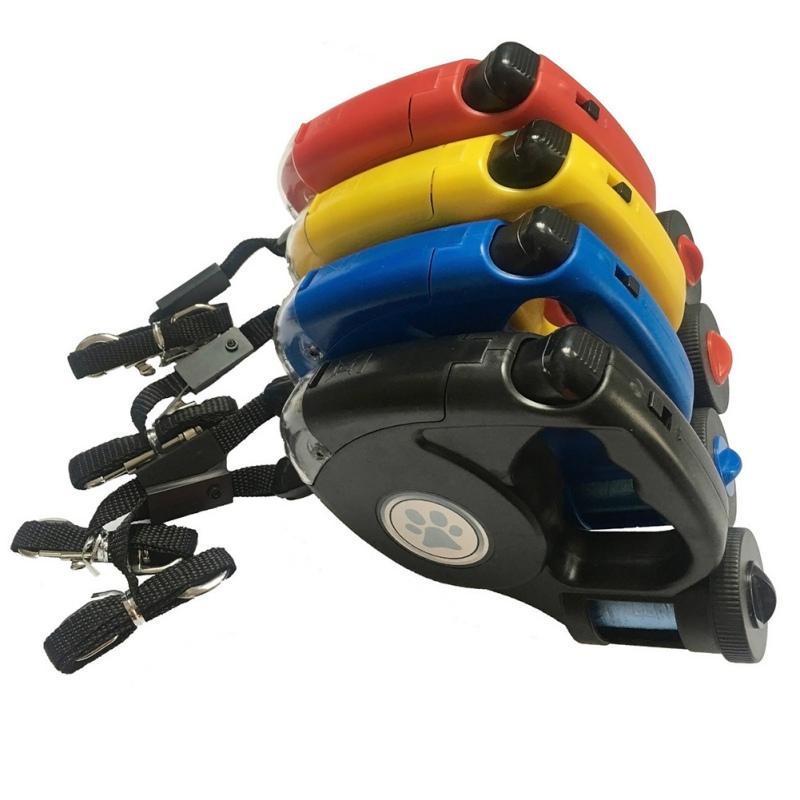 Dog Collars & Leashes Durable Nylon Leash Long Pet Retractable Lead Automatic For Small Medium Dogs Extending Walking Running Leads Rope