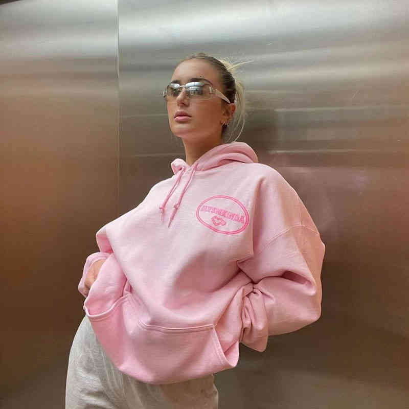 Women's Hoodies & Sweatshirts Vintage Pink Hoodie women's winter Plush thickened hooded mid length top S9WG
Women's Hoodies & Sweatshirts Vintage Pink Hoodie women's winter Plush thickened hooded mid length top S9WG