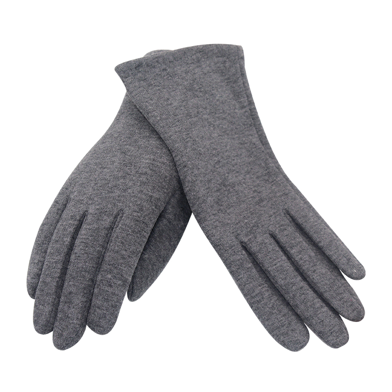 

Gloves autumn and winter women's Plush thickened warm touch screen points to motorcycle riding students cotton winter