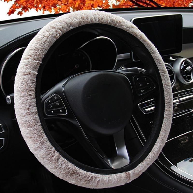 Steering Wheel Covers Non-slip Warm Decorative 37-38cm Solid Color Auto Case For Truck
Steering Wheel Covers Non-slip Warm Decorative 37-38cm Solid Color Auto Case For Truck