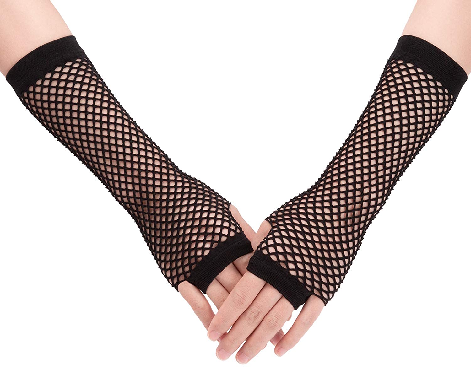 Fingerless Long Gloves Pierced Elbow Length Fishnet Satin Gloves 19 Inches Stretchy Opera Evening Party 1920s for Women Accessory Halloween
Fingerless Long Gloves Pierced Elbow Length Fishnet Satin Gloves 19 Inches Stretchy Opera Evening Party 1920s for Women Accessory Halloween