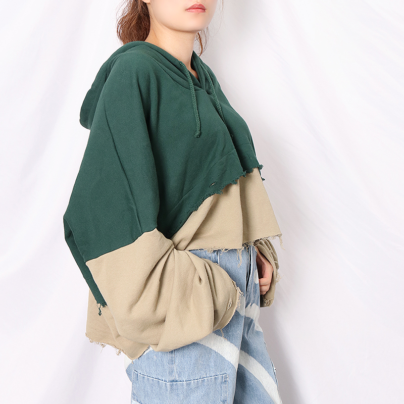 Patchwork Hit Color Pullovers For Women V Neck Long Sleeve Tassel Casual Loose Sweatshirt Female 2021 Autumn New, Black
Patchwork Hit Color Pullovers For Women V Neck Long Sleeve Tassel Casual Loose Sweatshirt Female 2021 Autumn New, Black