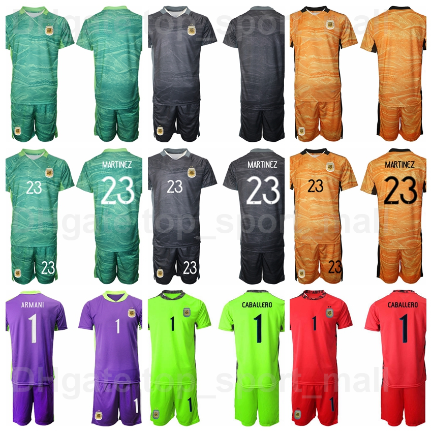 Goalie Argentina Goalkeeper GK Soccer 1 Sergio Romero Jersey Set 23 Agustin Marchesin 1 Juan Musso Black Purple Red Brown Team Color Football Shirt Kits Uniform
Goalie Argentina Goalkeeper GK Soccer 1 Sergio Romero Jersey Set 23 Agustin Marchesin 1 Juan Musso Black Purple Red Brown Team Color Football Shirt Kits Uniform