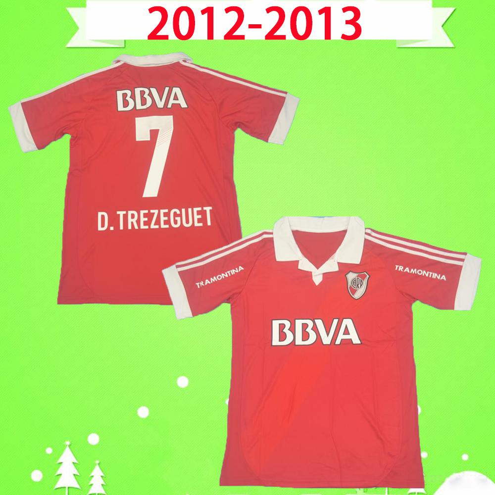 River Plate 2012 2013 Retro Soccer Jerseys red 12 13 vintage classic football shirts #7 D.TREZEGUET Camiseta de futbol
River Plate 2012 2013 Retro Soccer Jerseys red 12 13 vintage classic football shirts #7 D.TREZEGUET Camiseta de futbol