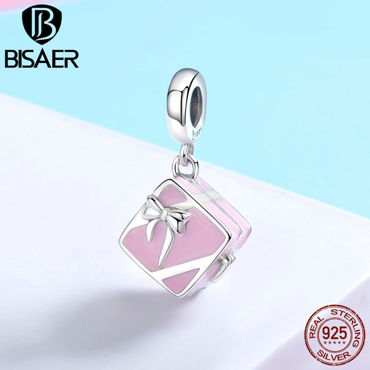 Genuine 100% 925 Sterling Silver Romantic Surprise Precious Ring Inside Gift Box Pink Pendant Bead Fit Charms Bracelet & Bangles Q0531, Black
Genuine 100% 925 Sterling Silver Romantic Surprise Precious Ring Inside Gift Box Pink Pendant Bead Fit Charms Bracelet & Bangles Q0531, Black