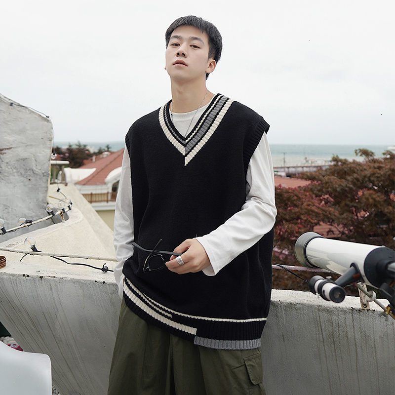 2021 New College Style Low-cut Cashmere Sleeveless Sweater Vest Male Knitting Clothes -2xl 1oqy, Gray.
2021 New College Style Low-cut Cashmere Sleeveless Sweater Vest Male Knitting Clothes -2xl 1oqy, Gray.