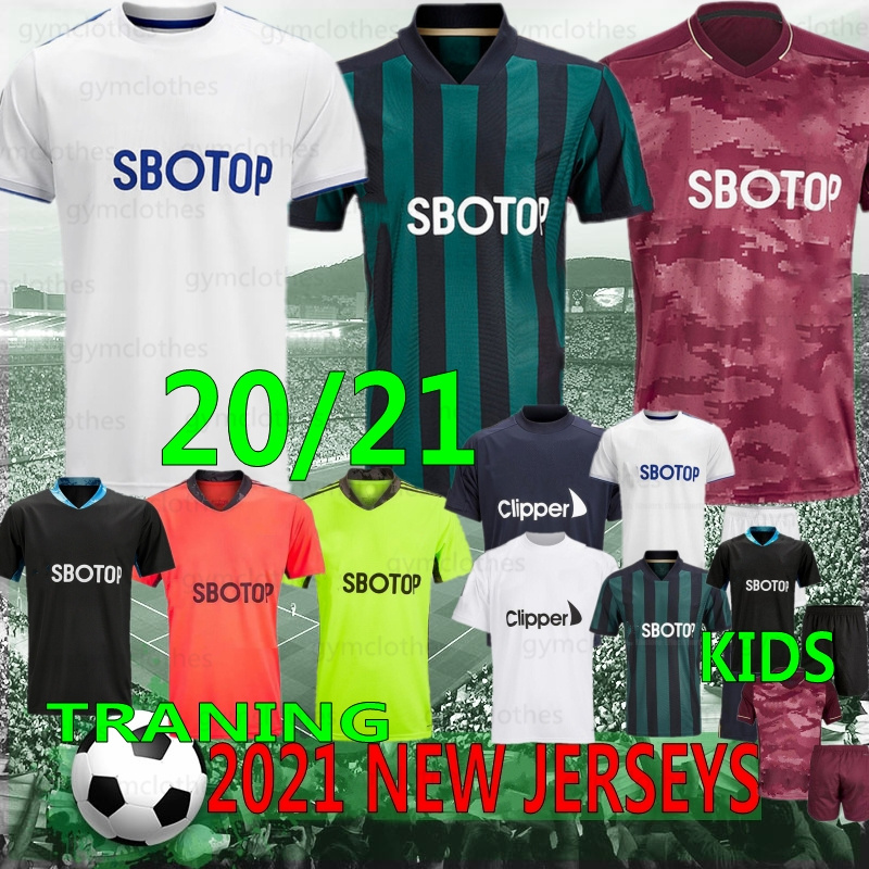 Thai 20/21 COSTA Soccer Jerseys ROOFE T.Roberts Jersey Harrison Klich Alioski Hernandez BAMFORD Rodrigo Man kids kits Football Shirts