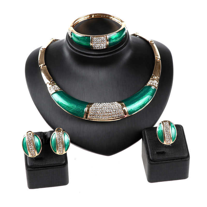 Full Rhinestone Green african beads set wedding Party dress accessories fashion costume Necklace jewelry sets
Full Rhinestone Green african beads set wedding Party dress accessories fashion costume Necklace jewelry sets