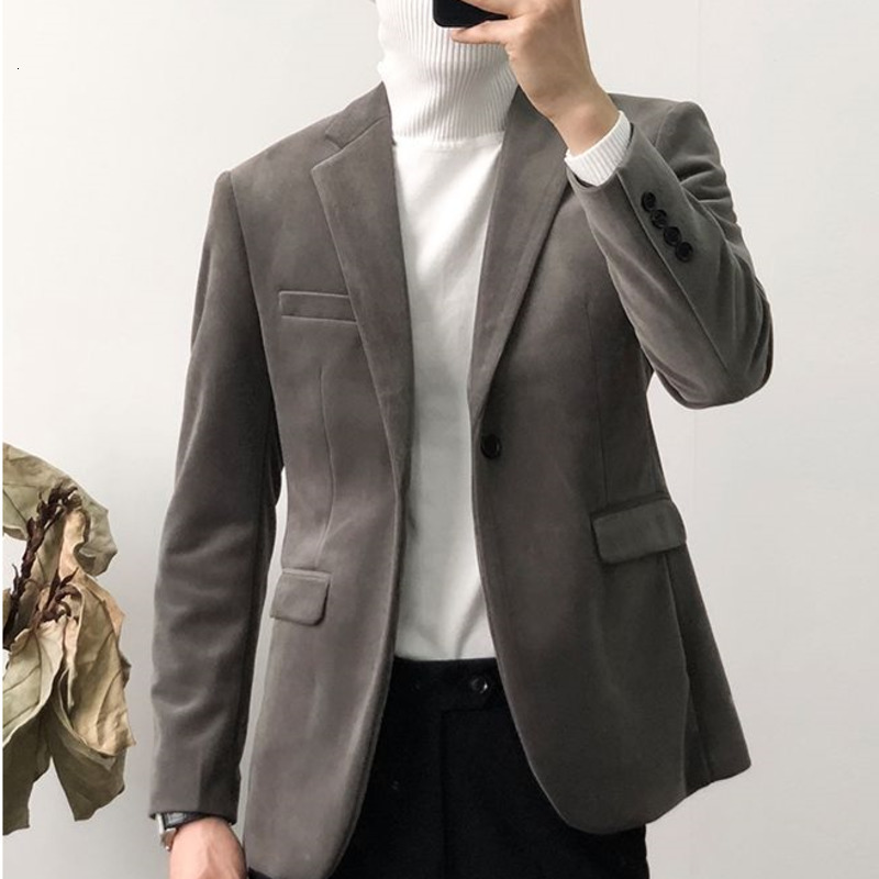 2021 New Winter Thickened Corduroy Blazer Men's Slim Fashion Business Casual Men Social Streetwear Suit Jacket Mens 0ved, Gray
2021 New Winter Thickened Corduroy Blazer Men's Slim Fashion Business Casual Men Social Streetwear Suit Jacket Mens 0ved, Gray