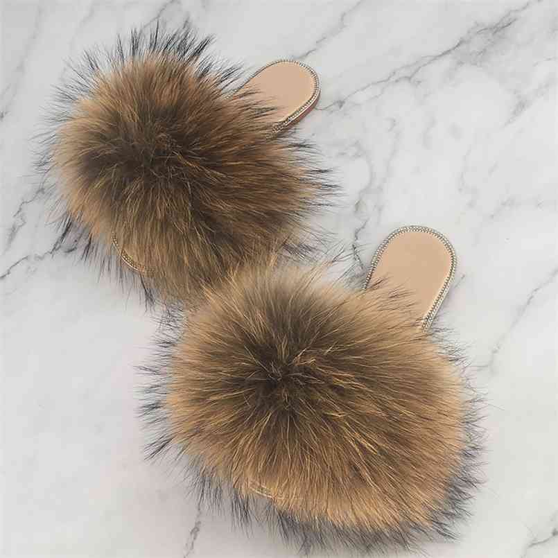 Women Flip Flop Flat Bling Slippers Soft Jelly Shoes Fur Slides For Home Fluffy Female Furry Sandals Summer 210628, Only fox fur
Women Flip Flop Flat Bling Slippers Soft Jelly Shoes Fur Slides For Home Fluffy Female Furry Sandals Summer 210628, Only fox fur