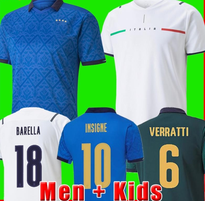 ITALY soccer Jersey 2021 2022 ITALIA BARELLA SENSI INSIGNE 20 21 22 European Euro Cup CHIELLINI BERNARDESCHI football shirts men + kids kit, Black;yellow
ITALY soccer Jersey 2021 2022 ITALIA BARELLA SENSI INSIGNE 20 21 22 European Euro Cup CHIELLINI BERNARDESCHI football shirts men + kids kit, Black;yellow