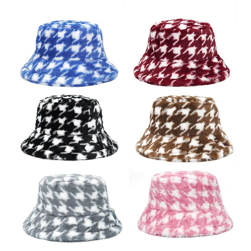 Wide Brim Hats Luxury Winter Outdoor Vacation Fisherman Hat Women Houndstooth PanamaThickened Soft Warm Fishing Cap Faux Fur Bucket, Black
Wide Brim Hats Luxury Winter Outdoor Vacation Fisherman Hat Women Houndstooth PanamaThickened Soft Warm Fishing Cap Faux Fur Bucket, Black