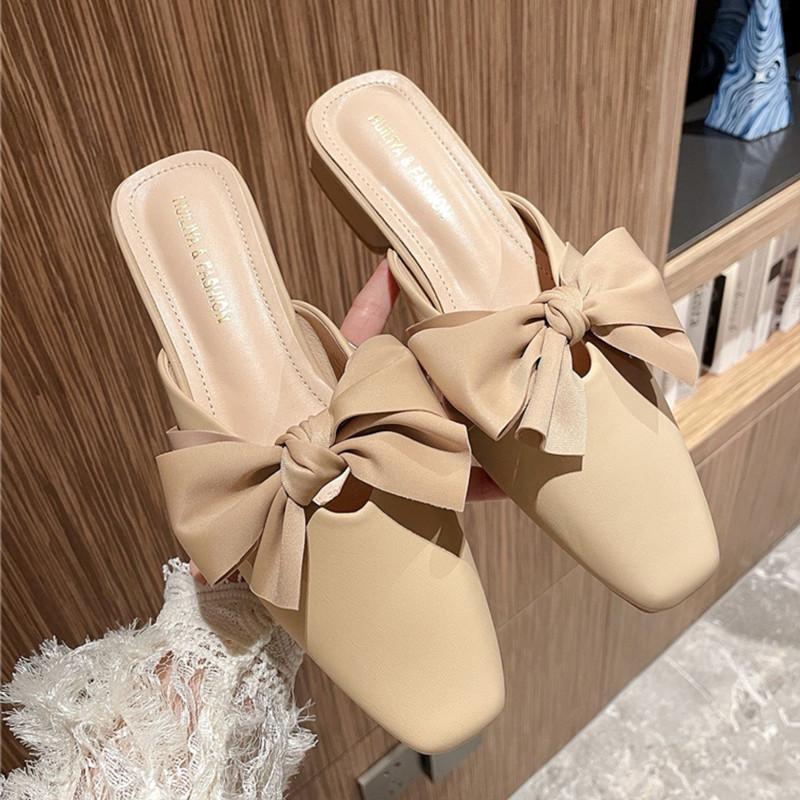 Slippers 2021 Summer Women Fashion Bow-Knot Mules Shoes Autumn Outdoor Slip On 4.5cm Ladies High Heels Female Casual Slides, Khaki
Slippers 2021 Summer Women Fashion Bow-Knot Mules Shoes Autumn Outdoor Slip On 4.5cm Ladies High Heels Female Casual Slides, Khaki