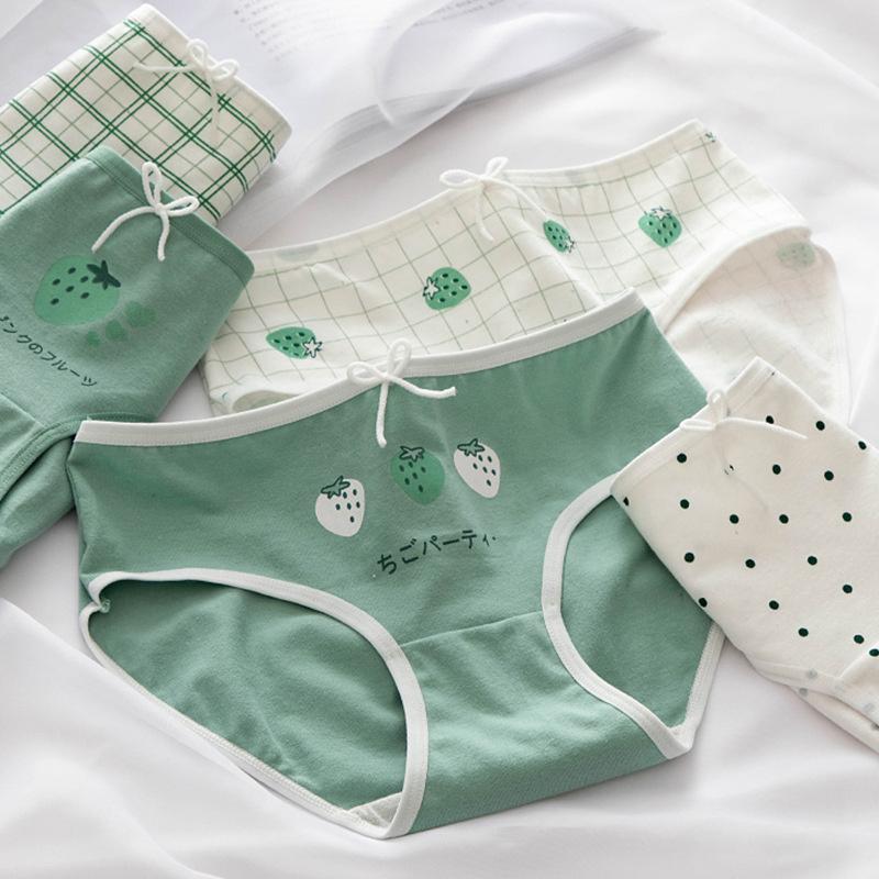 Women's Panties SP&CITY Fruit Printing Girls Underwear Green Strawberry Seamless For Women Vintage Comfortable Brief Clothing
Women's Panties SP&CITY Fruit Printing Girls Underwear Green Strawberry Seamless For Women Vintage Comfortable Brief Clothing