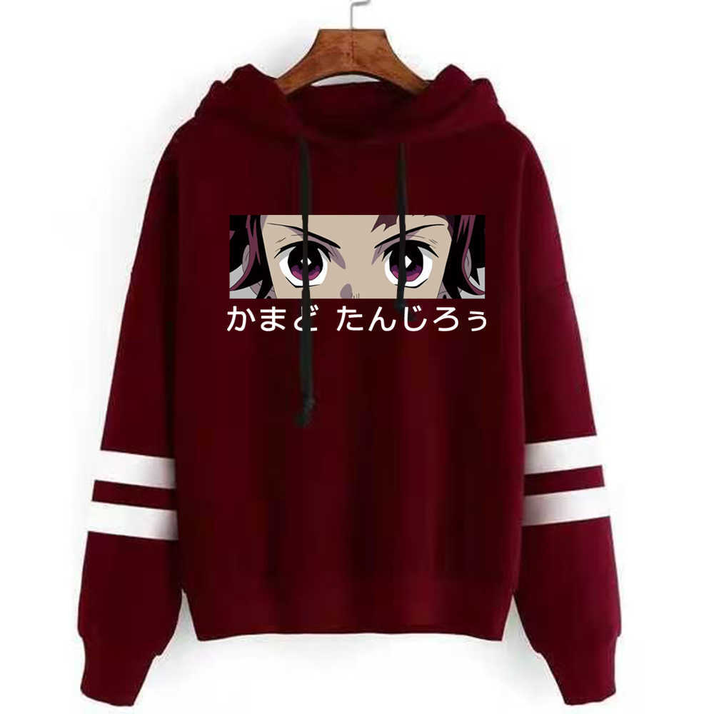 Kamado Tanjirou Sweetshirt Unisex Hoodie Casual Hoodie Y0803 Y0804