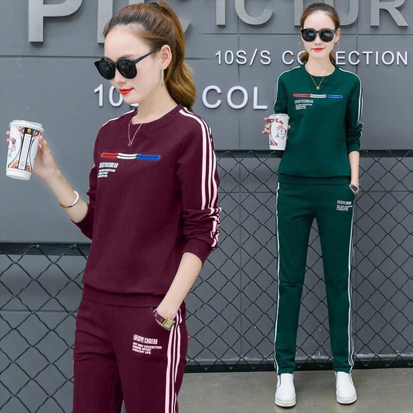 spring autumn two piece womenpant outfits korean printing fashion long sleeved trousers set 2 pieces plus size clothes, White
spring autumn two piece womenpant outfits korean printing fashion long sleeved trousers set 2 pieces plus size clothes, White