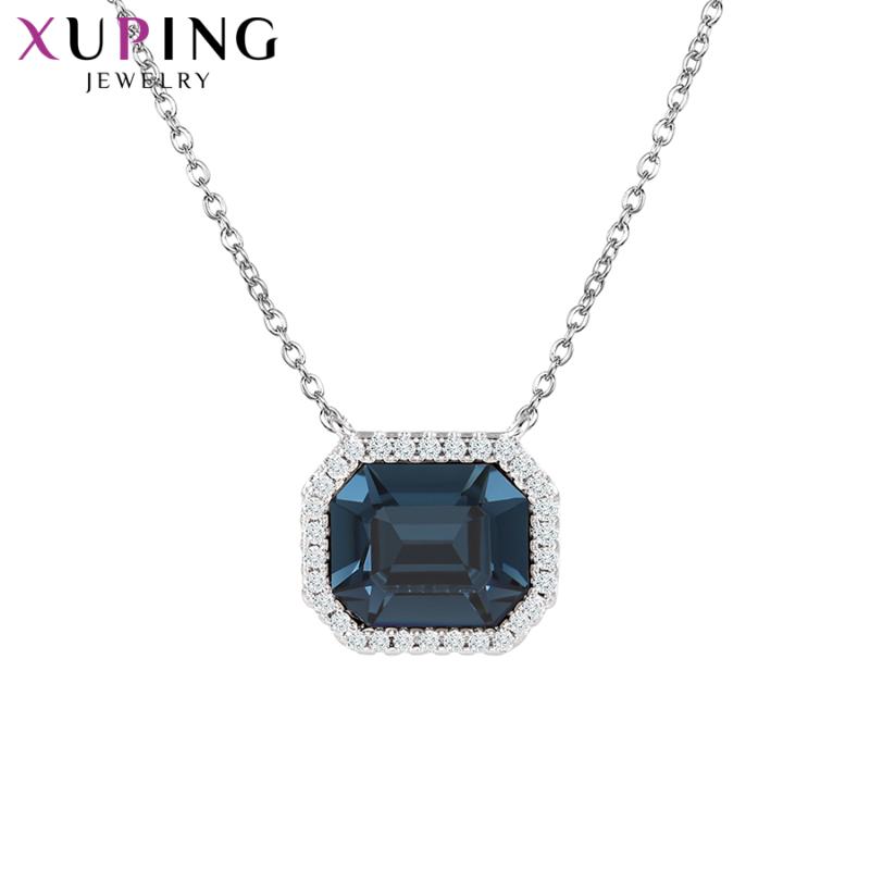 Pendant Necklaces Xuping Jewelry Charms Styles Crystals Necklace For Ladies Beautifully Gift Wrapped 40273
Pendant Necklaces Xuping Jewelry Charms Styles Crystals Necklace For Ladies Beautifully Gift Wrapped 40273