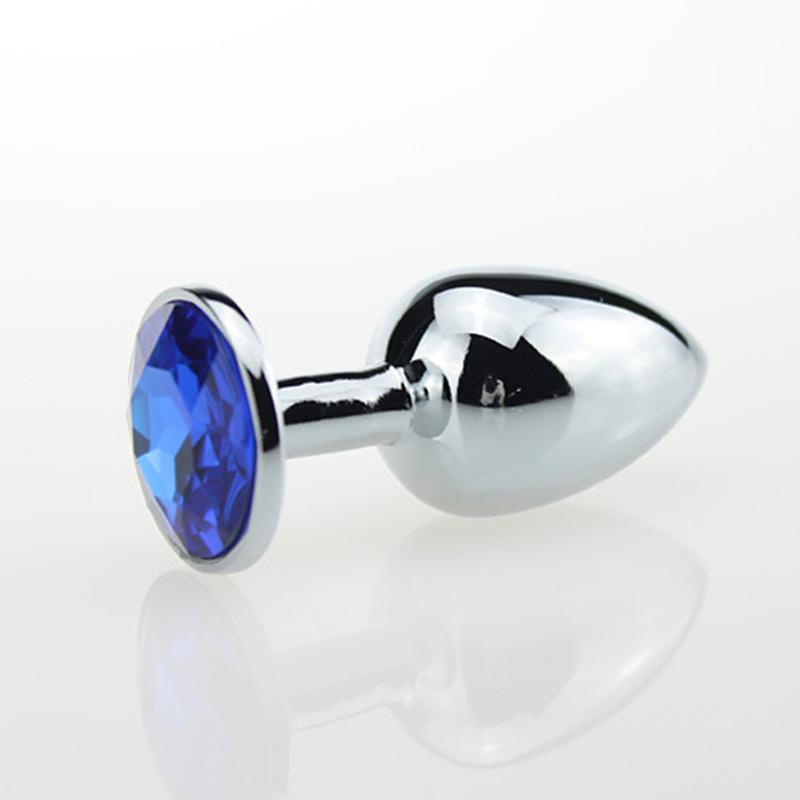 Sex Toys For Couples Unisex Small Size Stainless Steel Dildo Anal BuPlug Stimulator Adult Toy