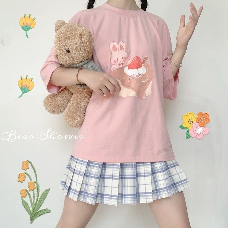 Pink Kawaii T Shirt Short Sleeve Tops Korean Style Women Tshirt Fashion 2021 Casual Loose Pink Graphic T Shirts Women, White
Pink Kawaii T Shirt Short Sleeve Tops Korean Style Women Tshirt Fashion 2021 Casual Loose Pink Graphic T Shirts Women, White