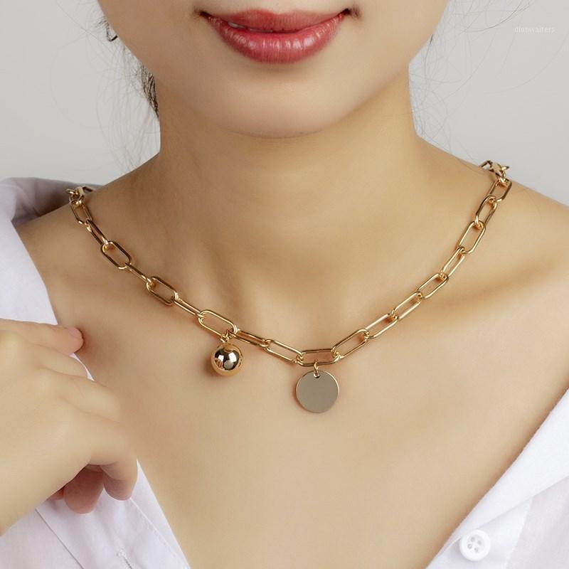 Chains Pattern Fashion Big Retro Necklace For Women Twist Gold Color Chunky Thick Lock Choker Chain Necklaces Party Jewelry In-s
Chains Pattern Fashion Big Retro Necklace For Women Twist Gold Color Chunky Thick Lock Choker Chain Necklaces Party Jewelry In-s
