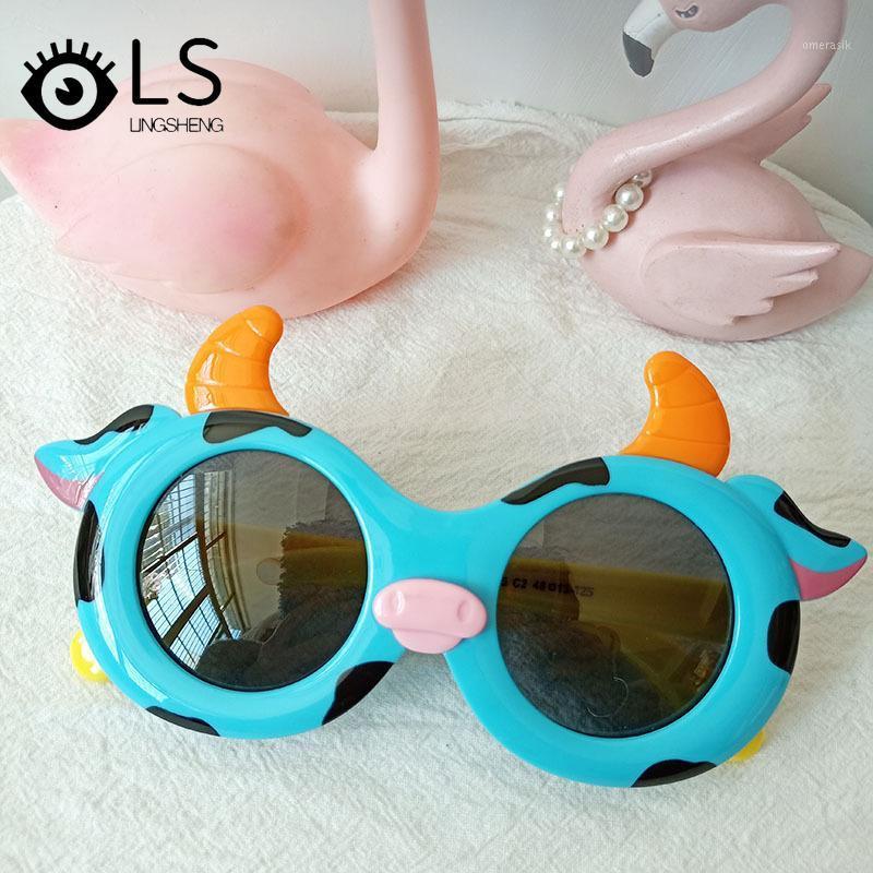 Children's Silicone Sunglasses Personality Kids Cartoon Cow Anti Ultraviolet Girls Polarized Glasses YJ185
Children's Silicone Sunglasses Personality Kids Cartoon Cow Anti Ultraviolet Girls Polarized Glasses YJ185